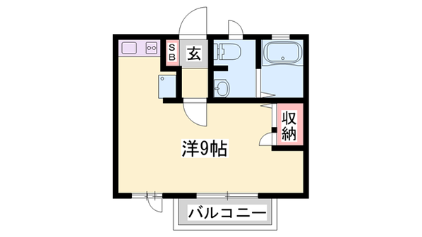 サンテラス光大寺の物件間取画像
